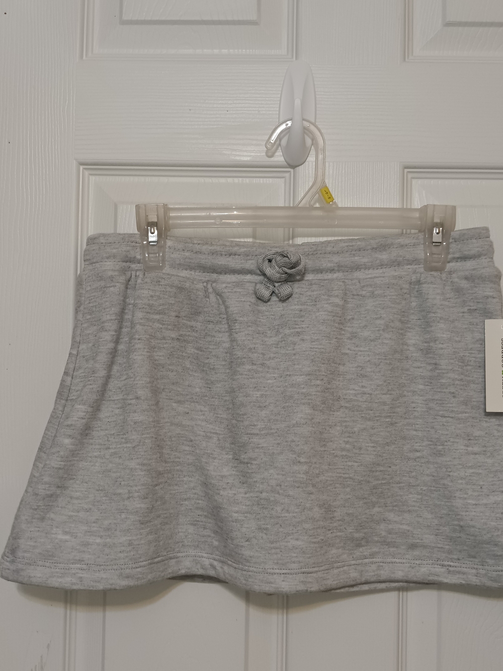 Light Gray Knit Skort w/Drawstring